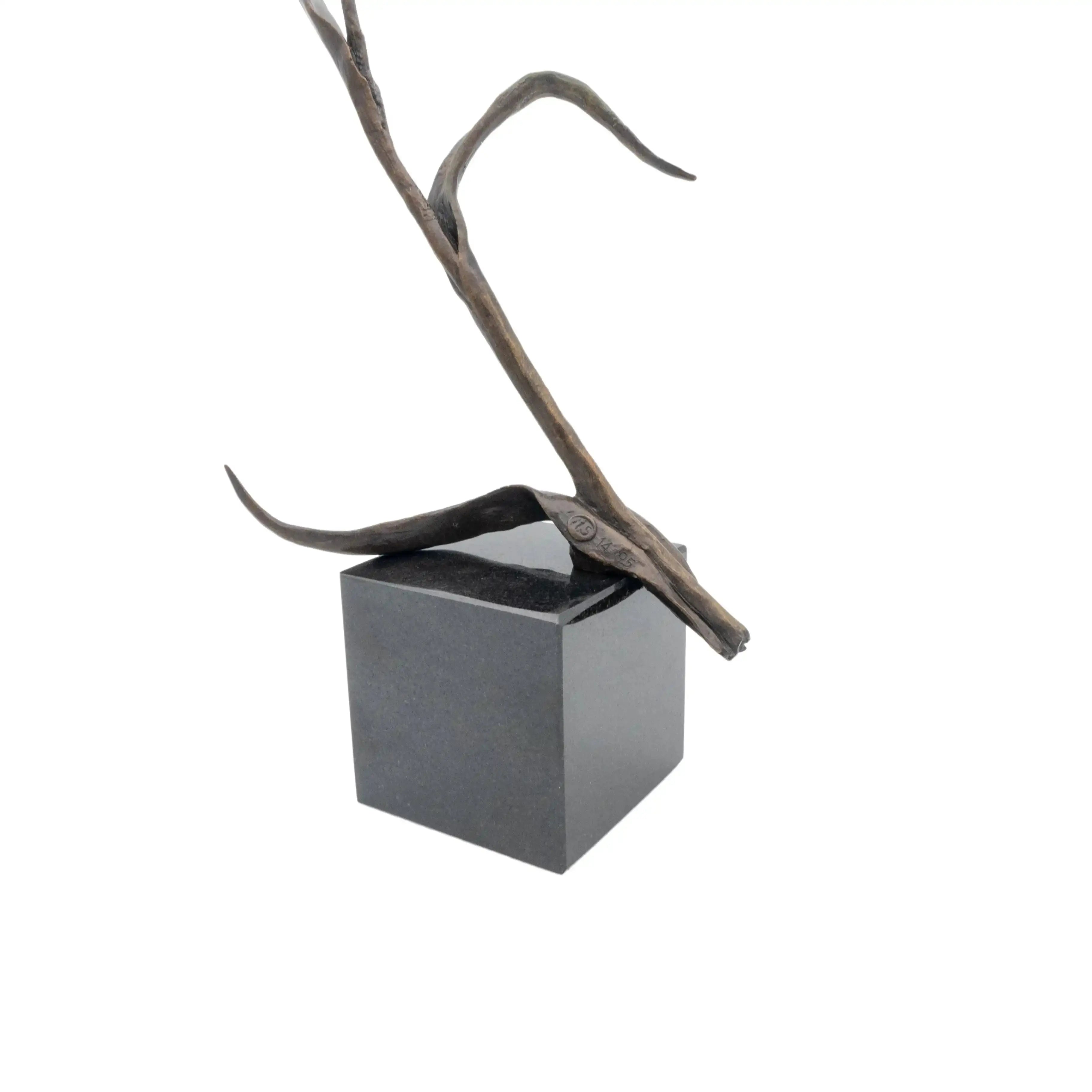Richard Cooper Bronze Hand Painted Kingfisher Figurine