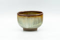 Japanese Teacup - Beige Brown Drip-Glazed Yunomi - 90ml