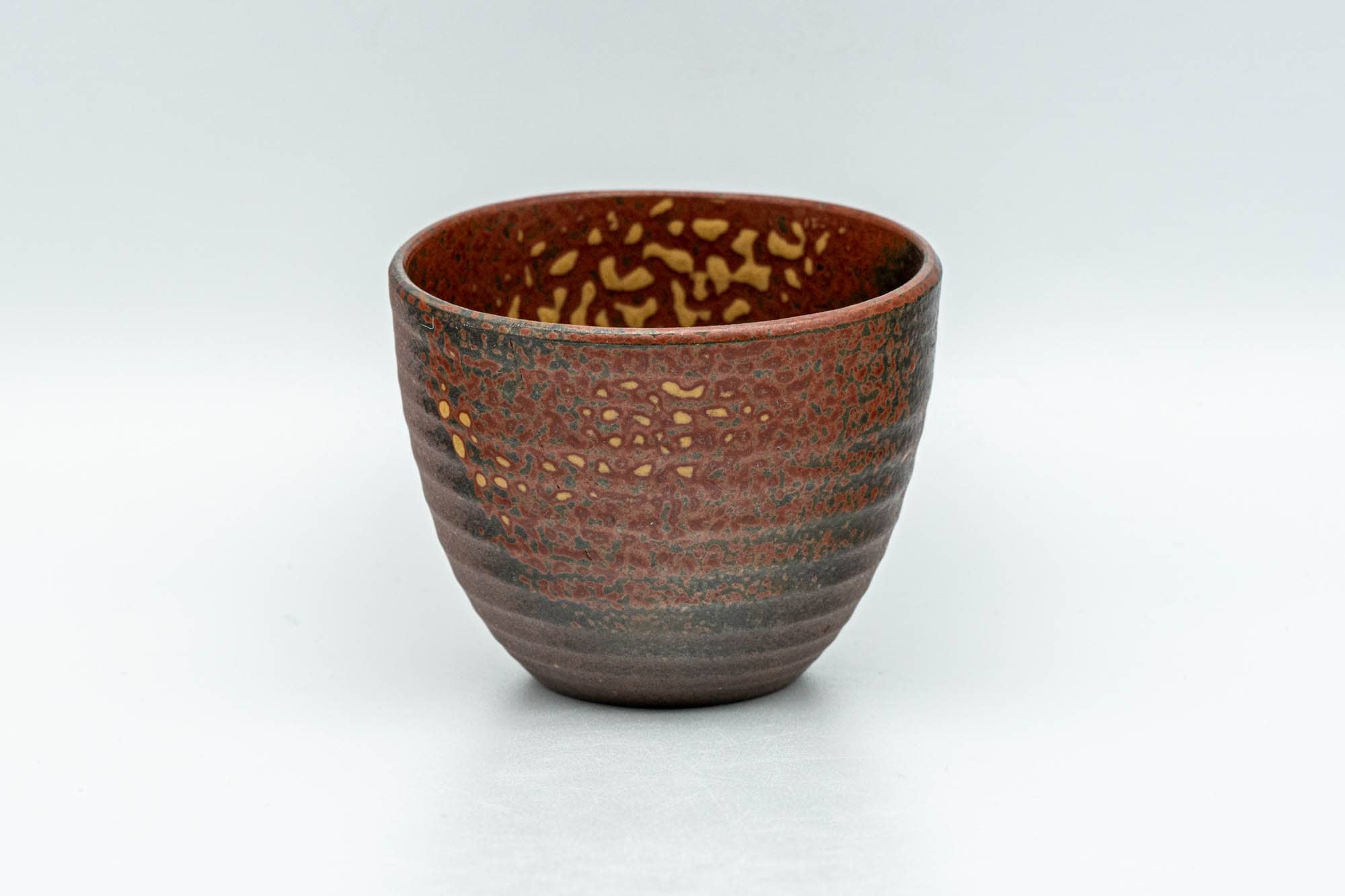 Japanese Teacup - Ash Glazed Youhen Tokoname-yaki Guinomi - 60ml