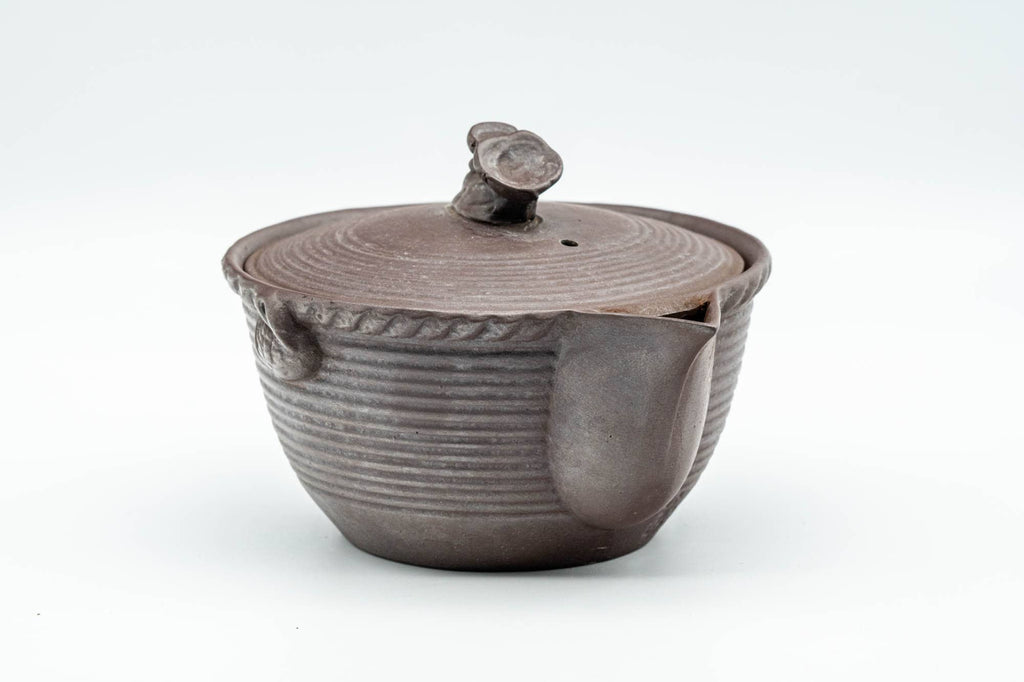 Japanese Houhin - Swan-Handled Banko-yaki Mesh Teapot - 180ml