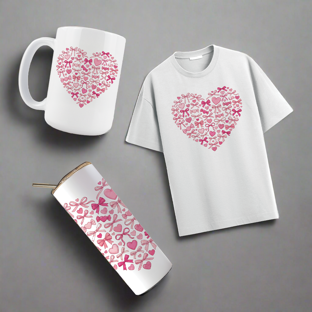 Multi Product Use - Digital Sublimation Designs - Valentine's Day