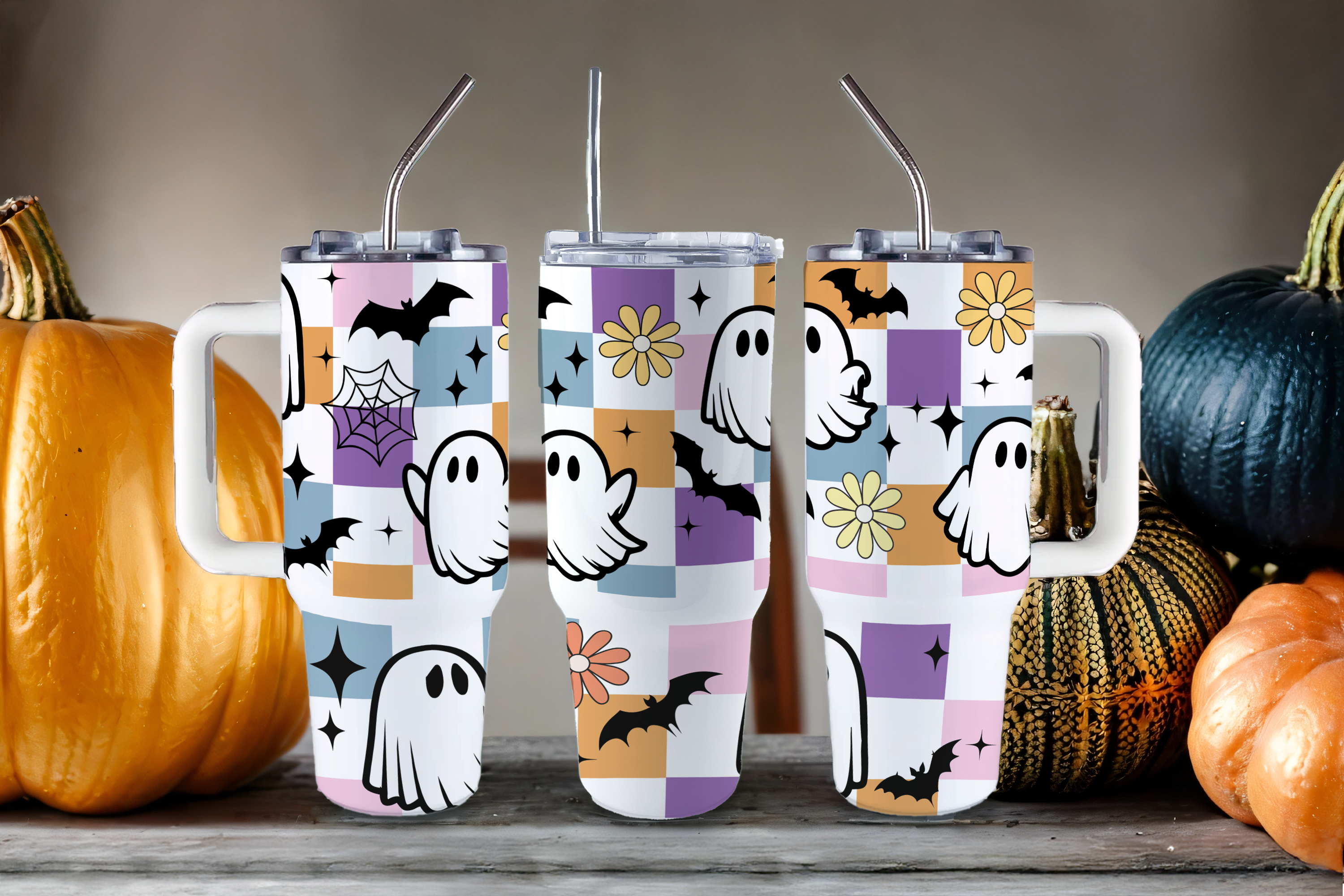 Assorted Ready to Press Sublimation Tumbler Prints (12 Pack) - Halloween 2
