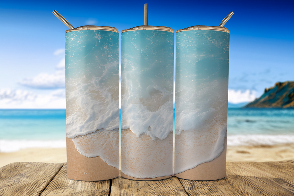 Digital Sublimation Designs - Summer Tumbler Wraps