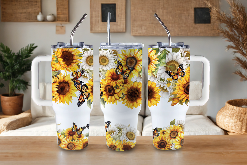 Assorted Ready to Press Sublimation Tumbler Prints (12 Pack) - Spring Bloom