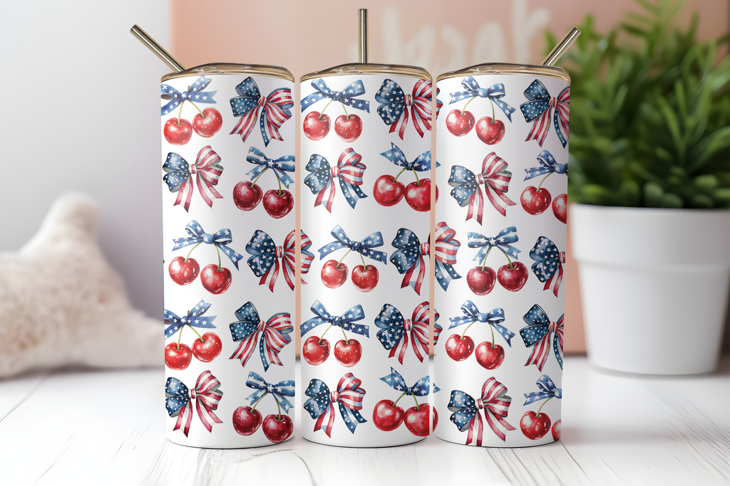 Digital Sublimation Designs - Fourth of July Tumbler Wraps