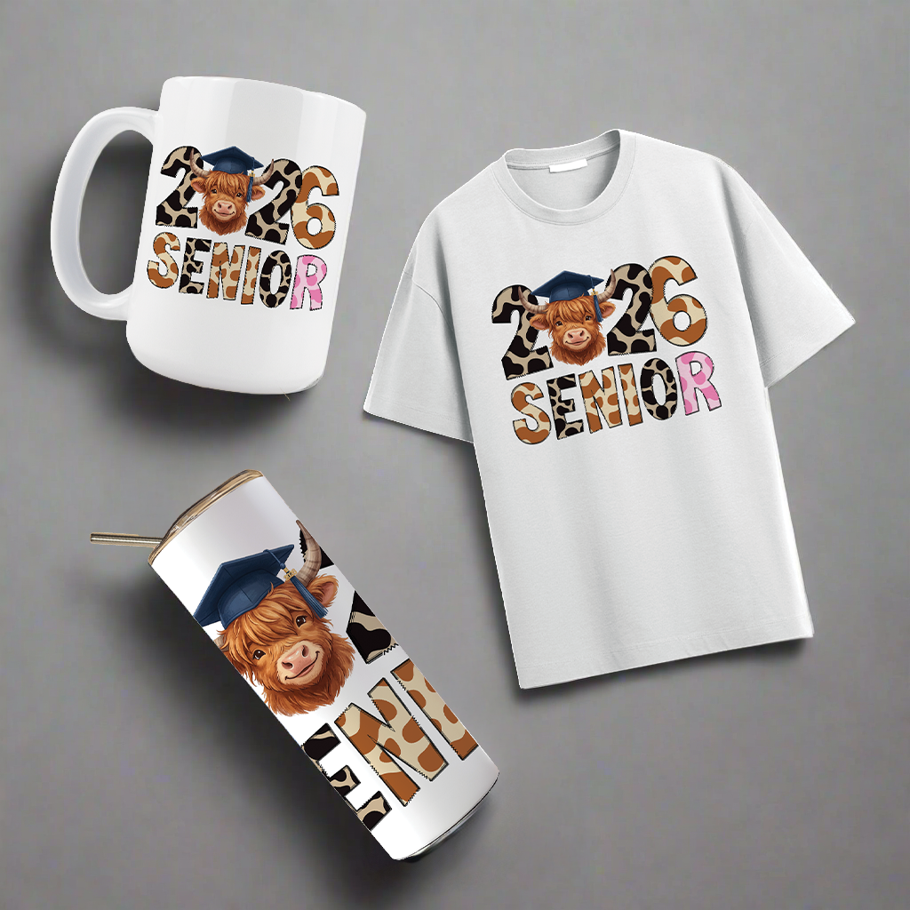 Multi Product Use - Digital Sublimation Designs - Class of 2026