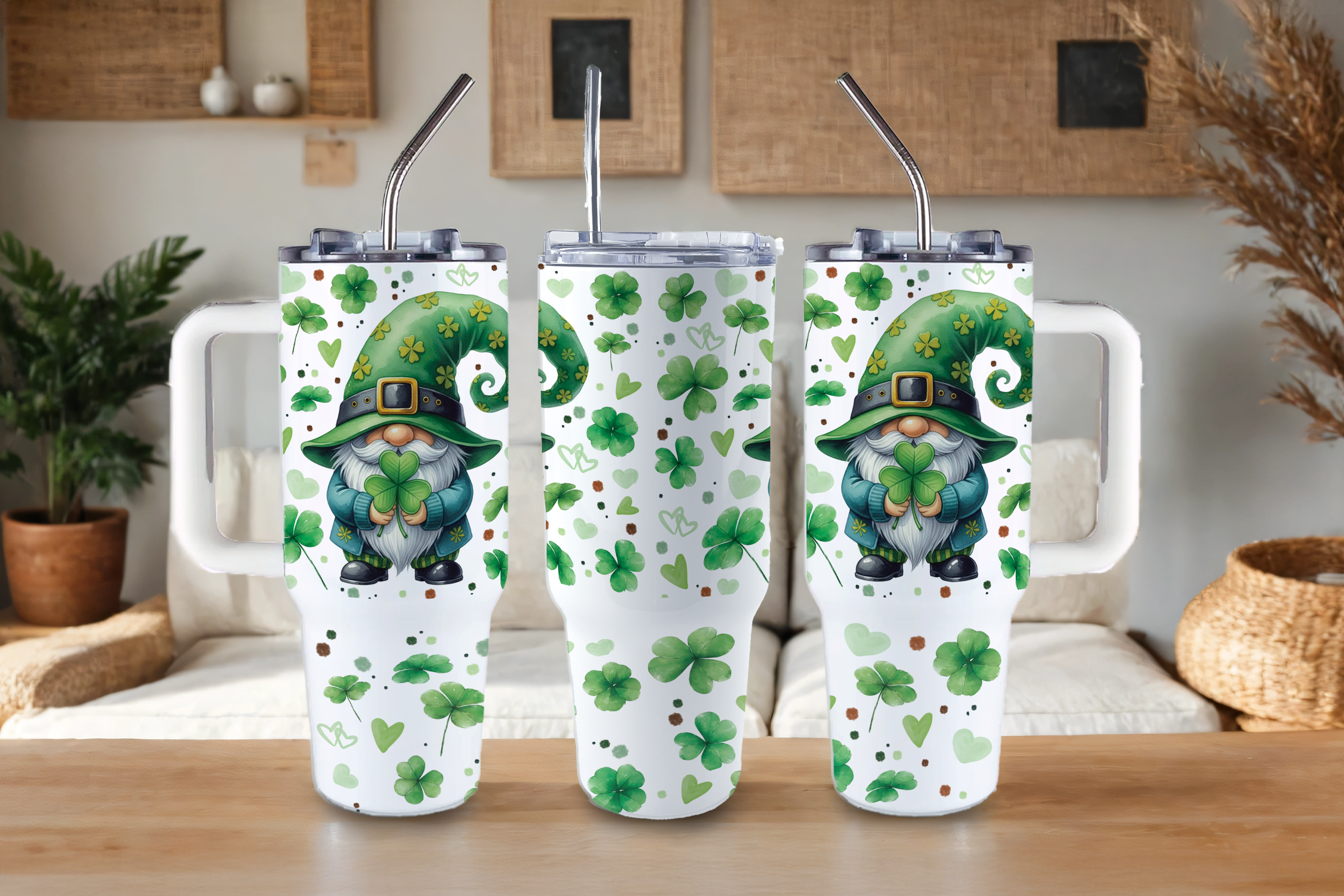 Assorted Ready to Press Sublimation Tumbler Prints (12 Pack) - St. Patricks