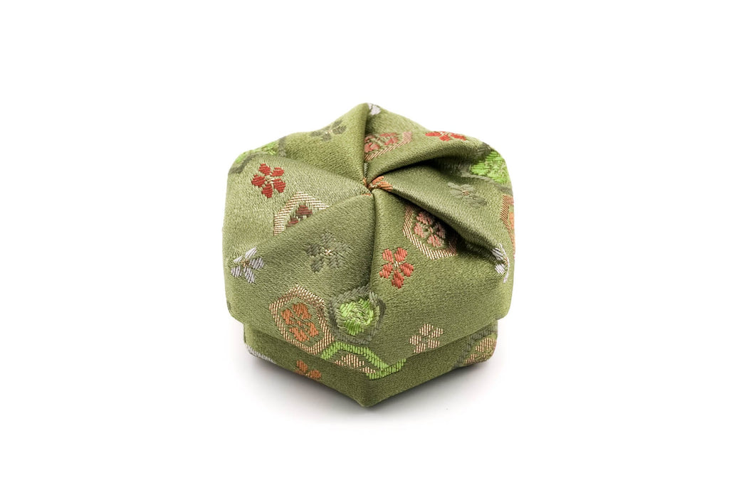 Silk Kōgō - Incense Box