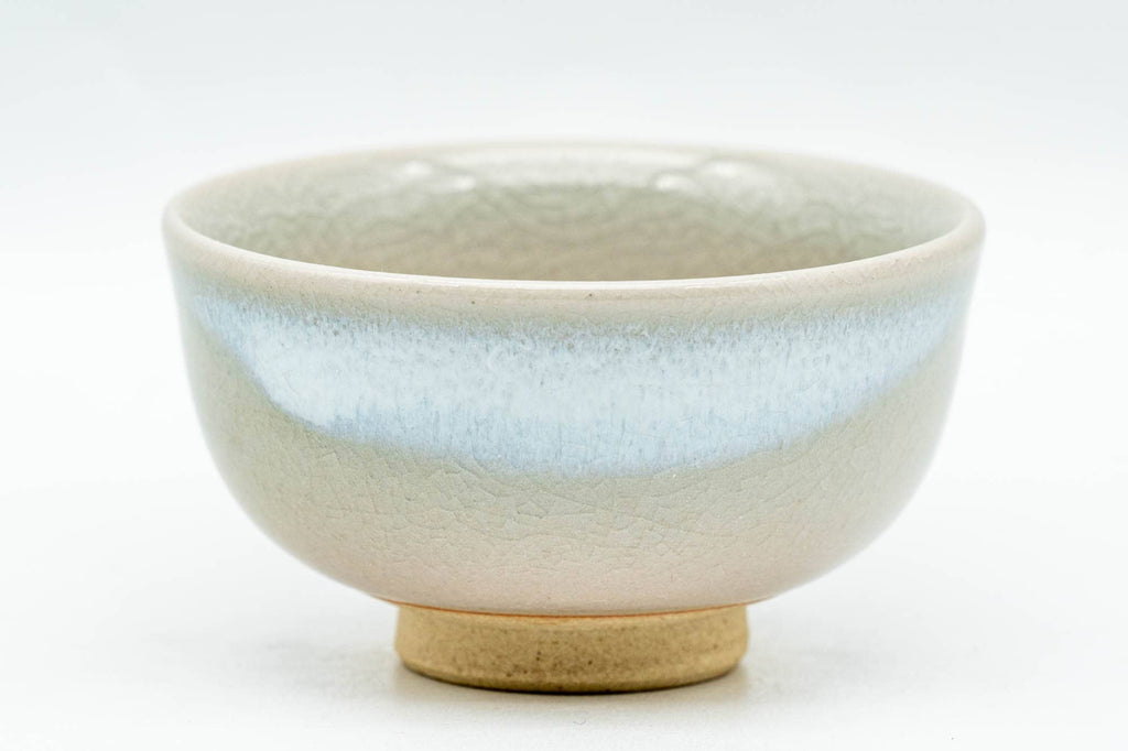 Japanese Teacup - 天鵬山 Tsubaki Kiln - Pair of Small Hagi-yaki Guinomi - 40ml