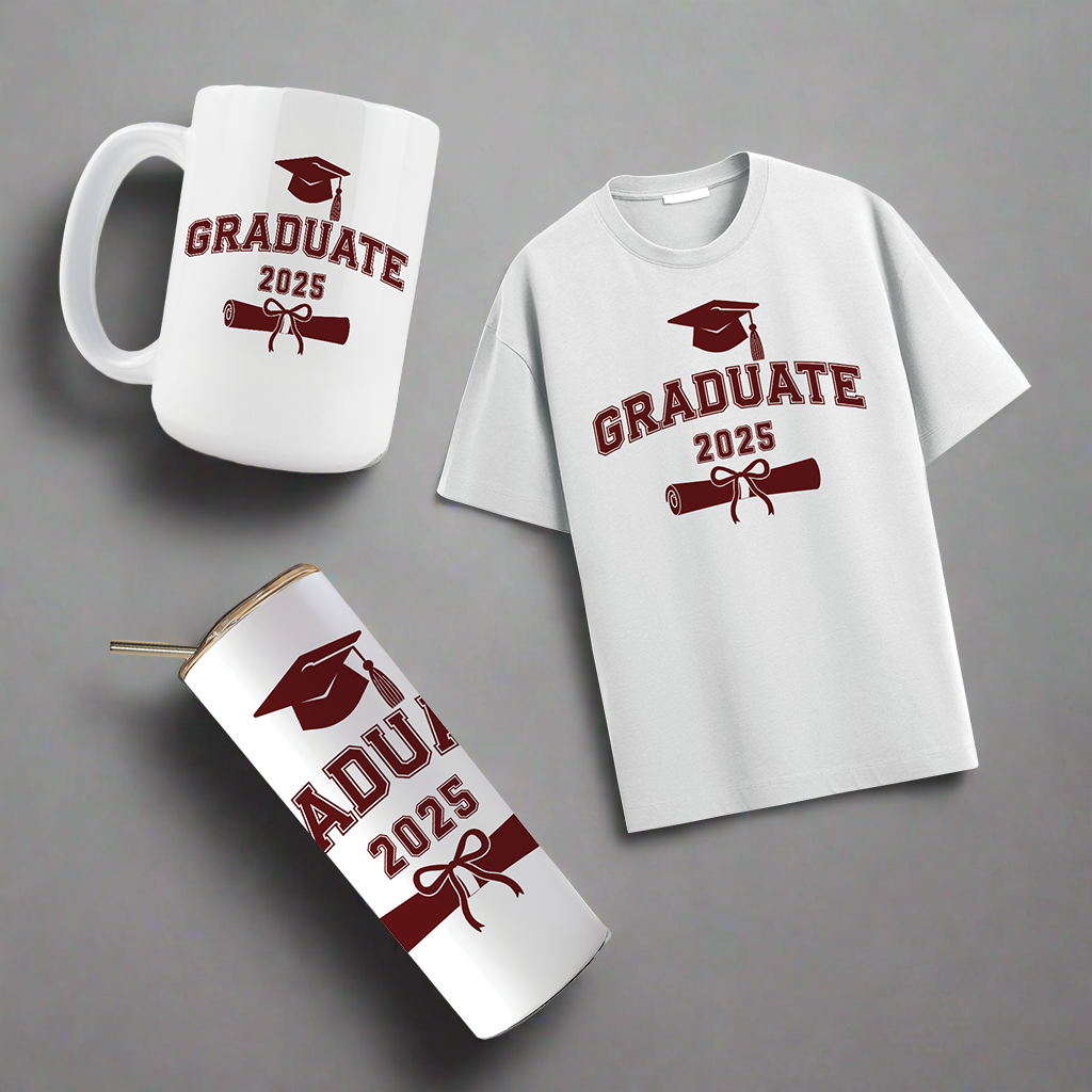 Multi Product Use - Digital Sublimation Designs - Graduation 2025