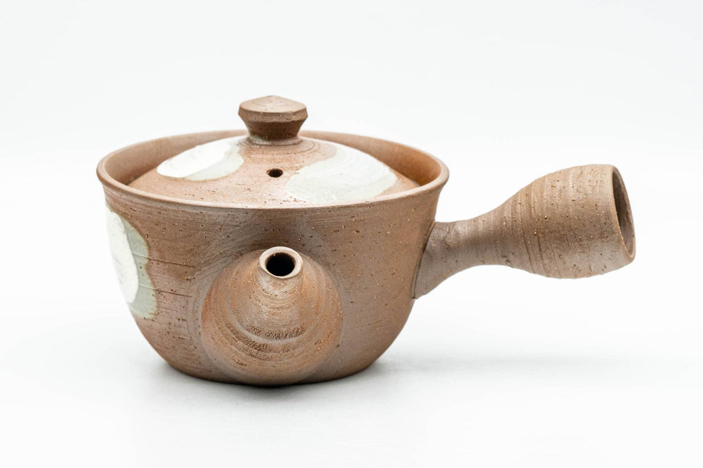 Japanese Kyusu - Hakeme Glazed Nozomi Filter Teapot - 175ml