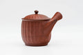 Faceted Red Nerikomi Tokoname Teapot - 350ml