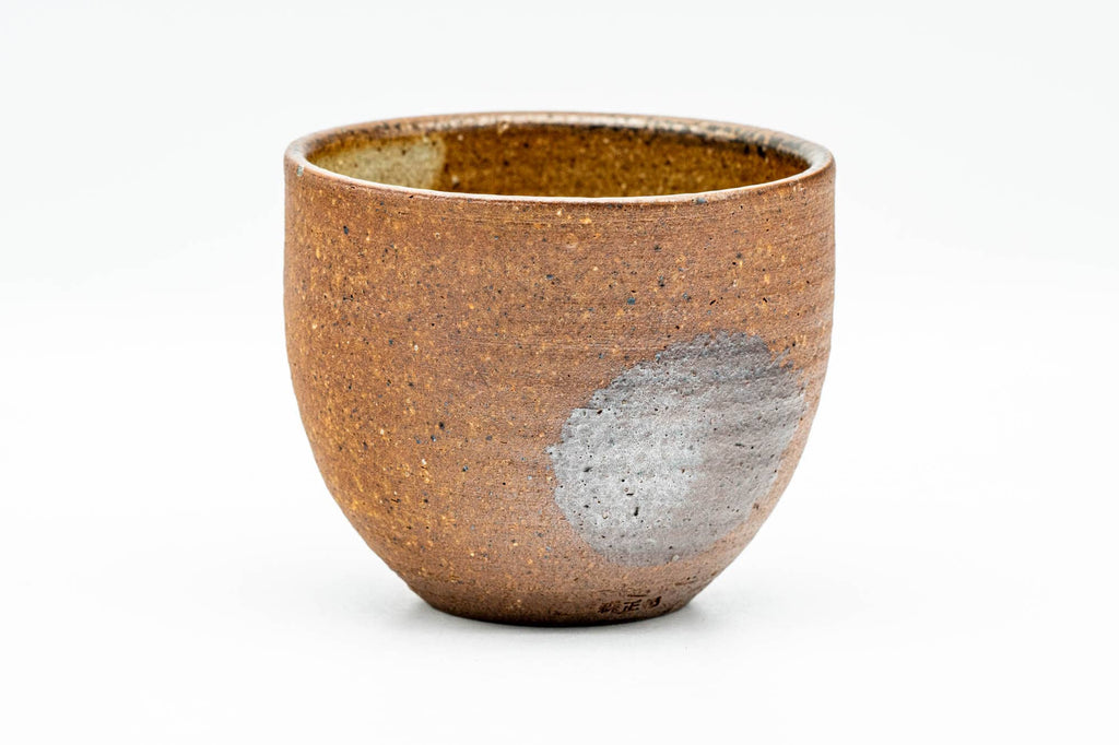 Japanese Teacup - Ash Glazed Shigaraki-yaki Yunomi - 180ml