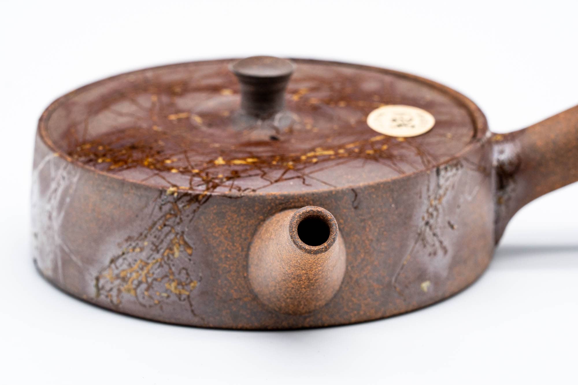 Mogake Seaweed Yakishime Tokoname Teapot - 110ml