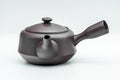 Japanese Kyusu - Large Kanji Engraved Banko-yaki Debeso Teapot - 500ml