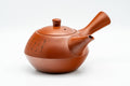 Japanese Kyusu - Calligraphy Engraved Tokoname-yaki Debeso Teapot - 280ml