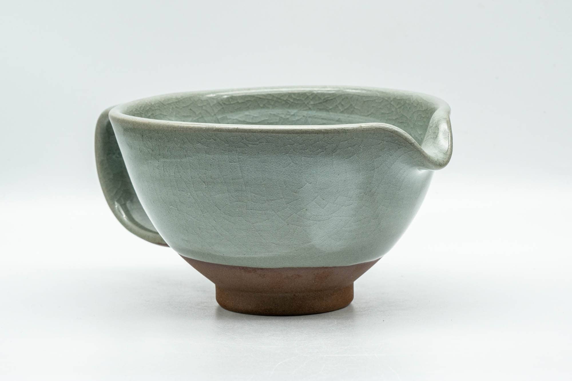 Japanese Yuzamashi - Celadon Glazed Arita-yaki Ushirode Pouring Water Cooler - 300ml