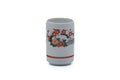 Japanese Teacup - Red Floral Porcelain Kutani-yaki Yunomi - 160ml