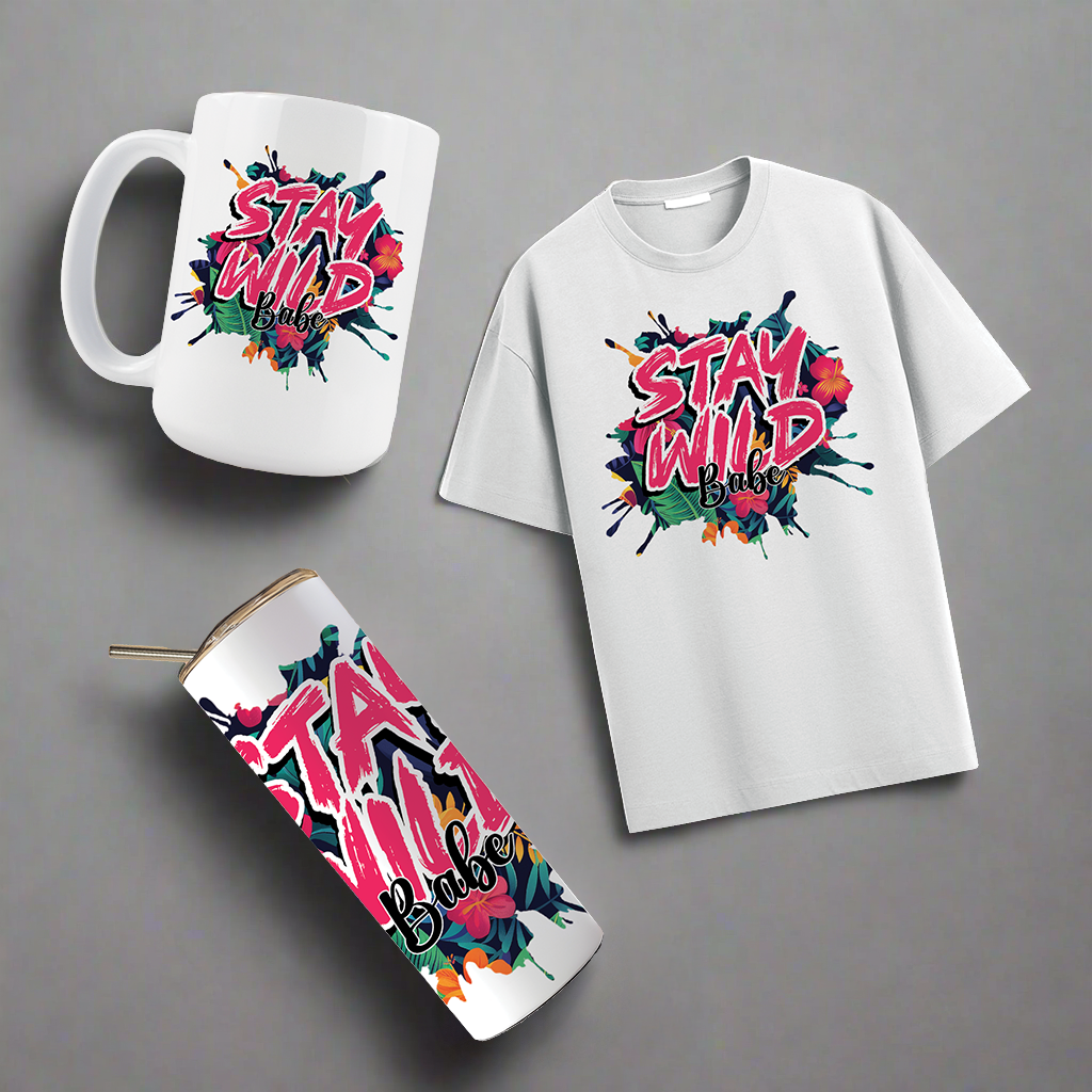 Multi Product Use - Digital Sublimation Designs - Vibrant Beach