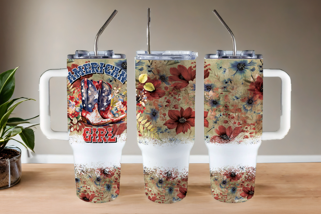Digital Sublimation Designs - Fourth of July Tumbler Wraps