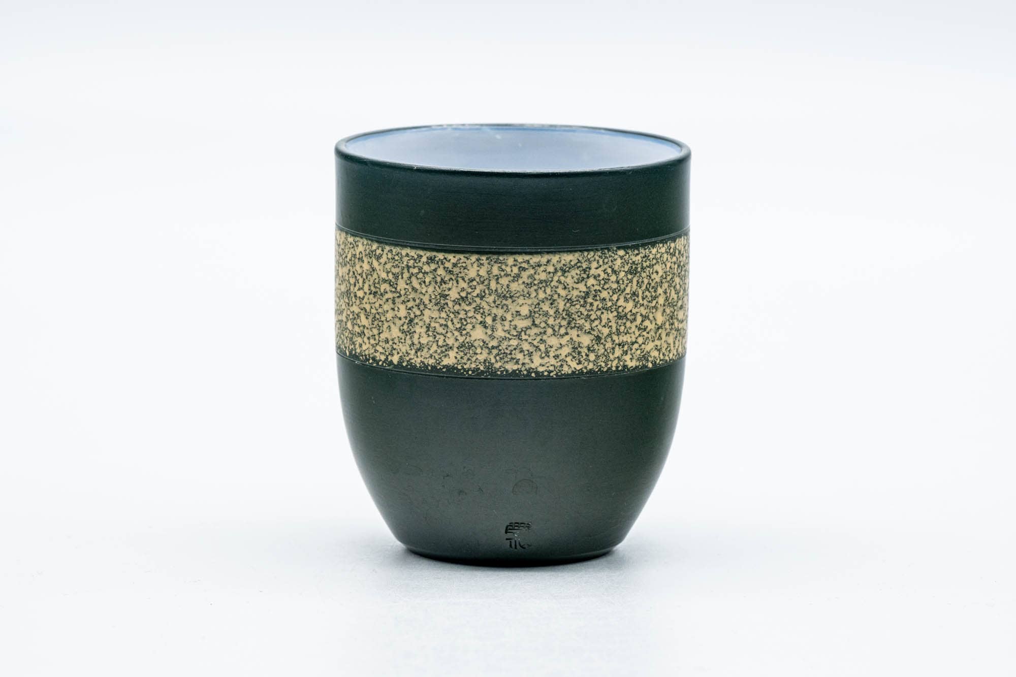 Japanese Teacup - Green Ryokudei White Inner-Glazed Tokoname-yaki Yunomi - 125ml