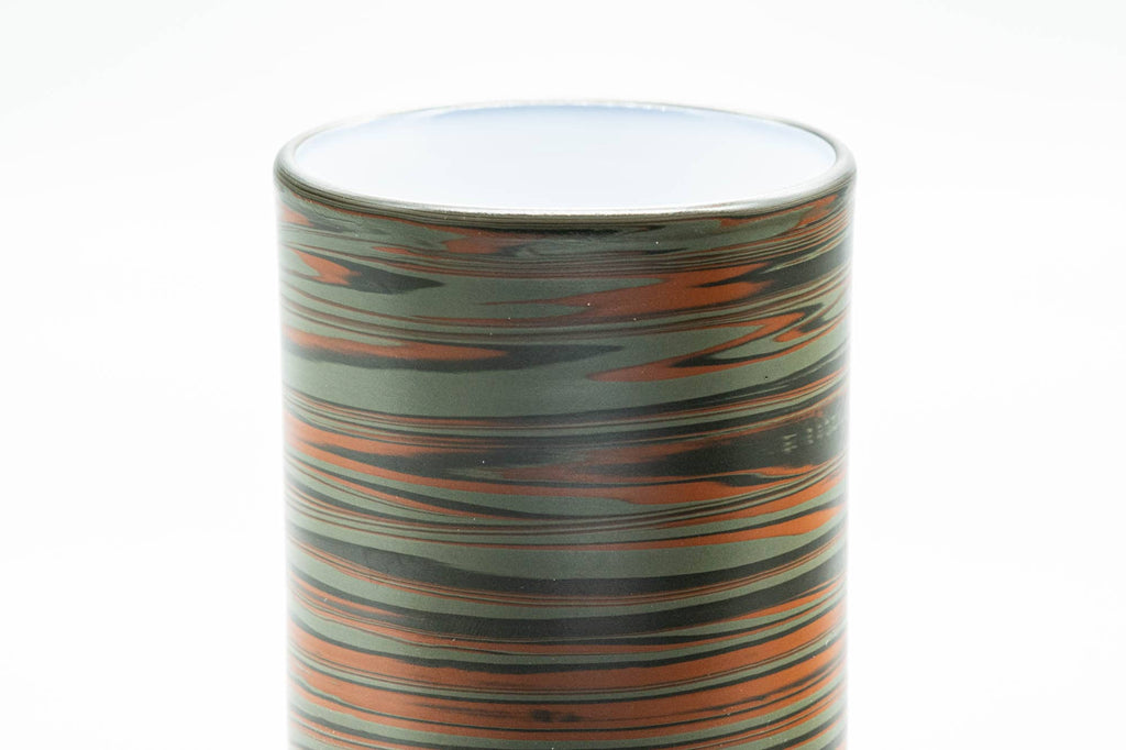 Japanese Teacup - 雲仙窯 Unzen Kiln Nerikomi Tokoname-yaki Yunomi - 160ml