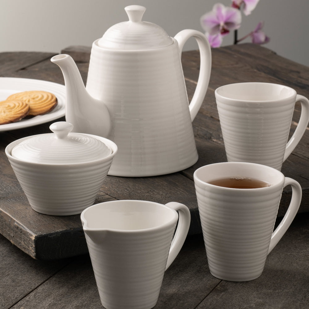 Belleek Living Ripple 22 Piece Dining Set