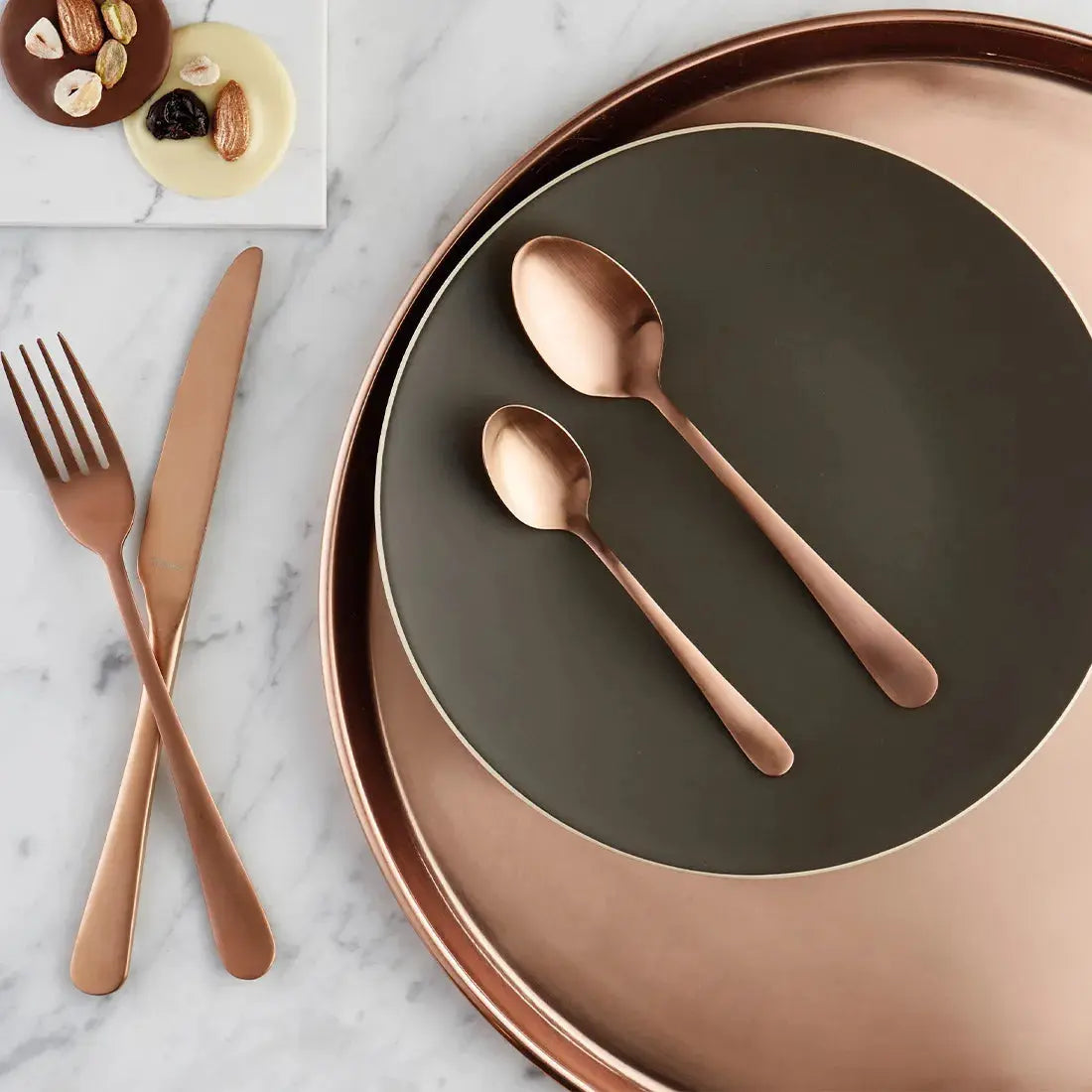 Amefa Austin Black 24pc Cutlery Set
