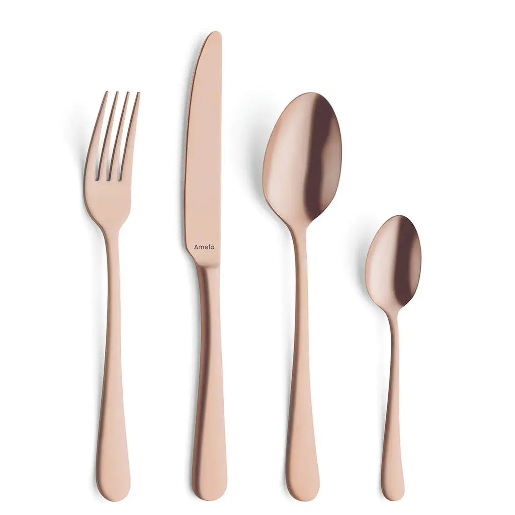 Amefa Austin Black 24pc Cutlery Set
