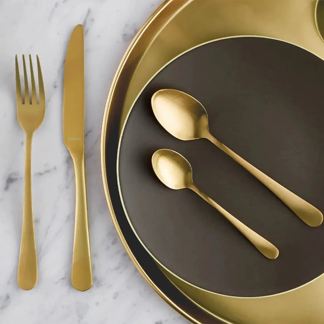Amefa Austin Black 24pc Cutlery Set
