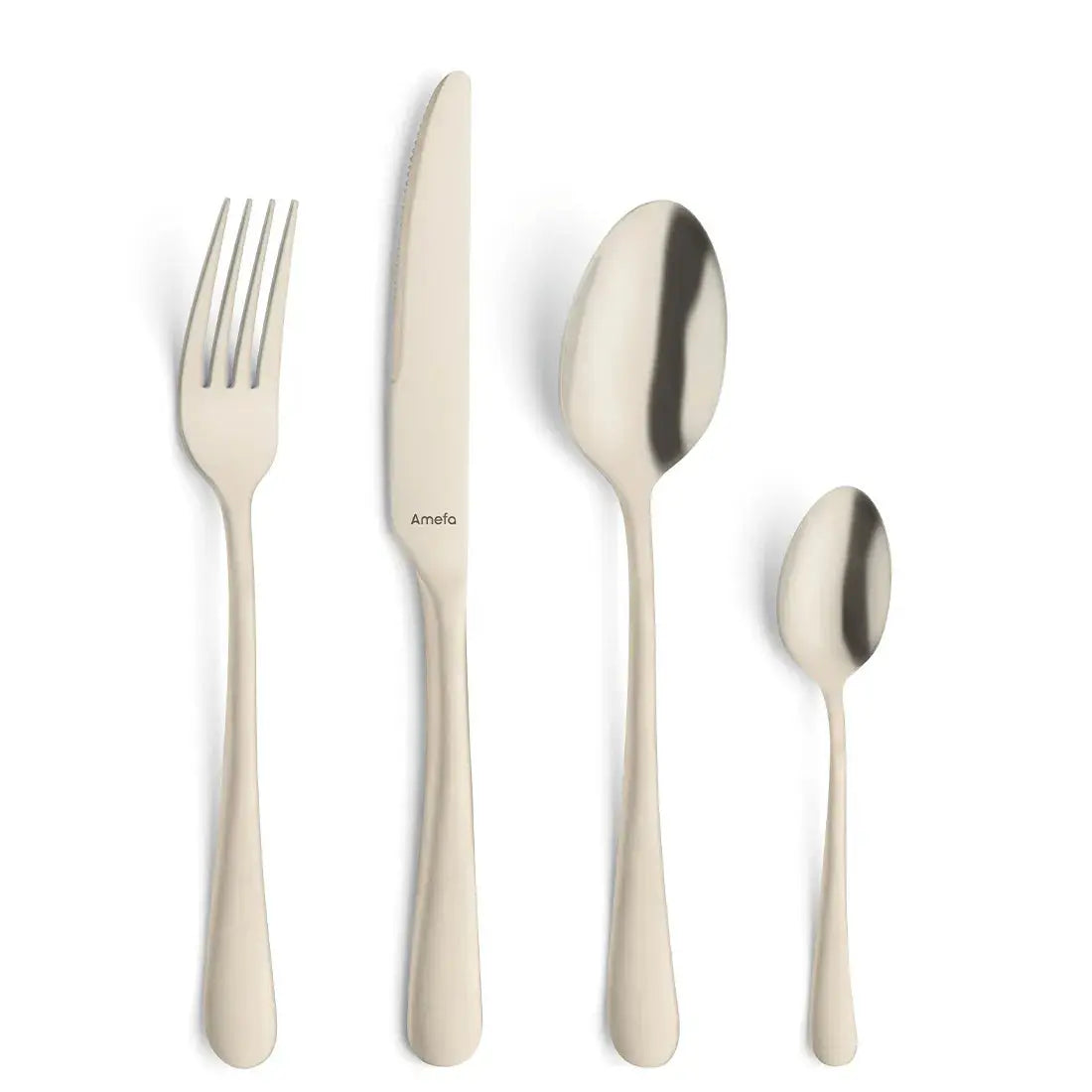 Amefa Austin Black 24pc Cutlery Set
