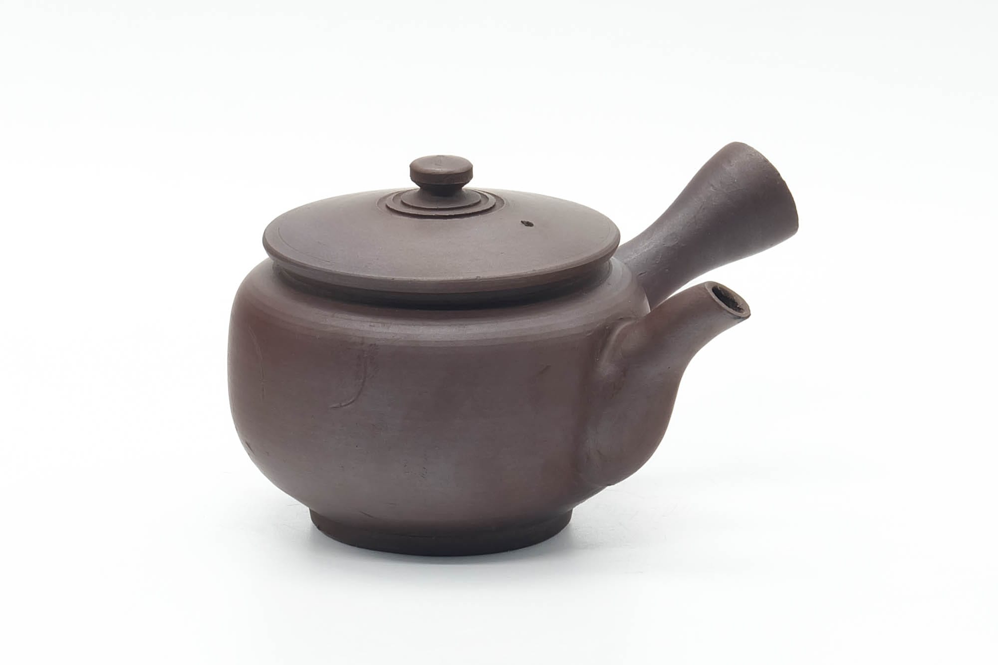 Japanese Kyusu - Small Purple Banko-yaki Teapot - 115ml