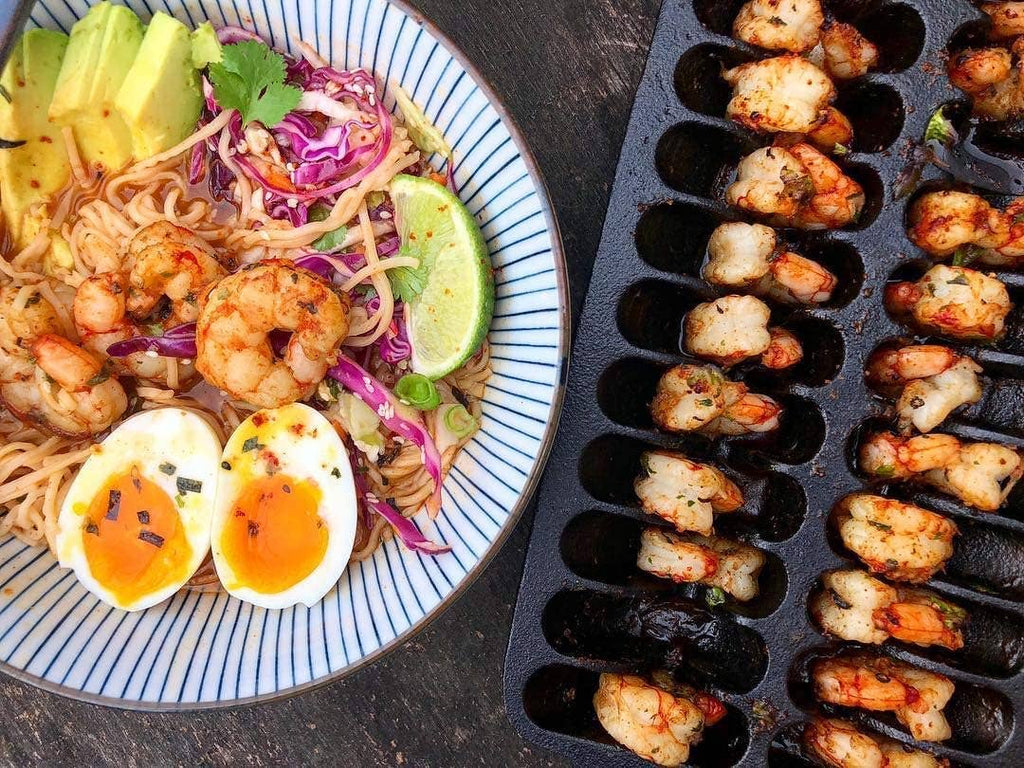 Outset Cast Iron Shrimp Pan