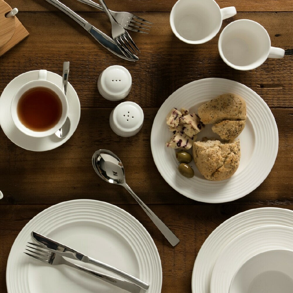 Belleek Living Ripple 22 Piece Dining Set