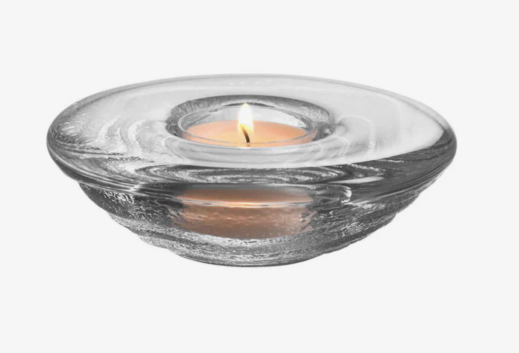 Simon Pearce Thetford Tealight in Gift Box
