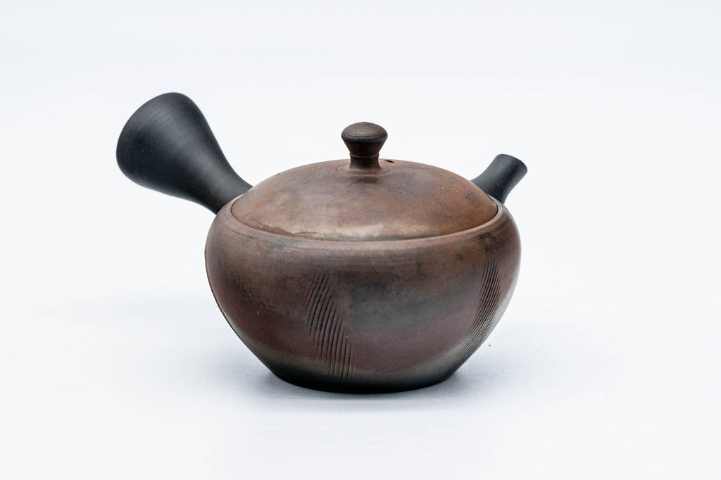 Kokudei Kushime Yōhen Tokoname Teapot - 100ml
