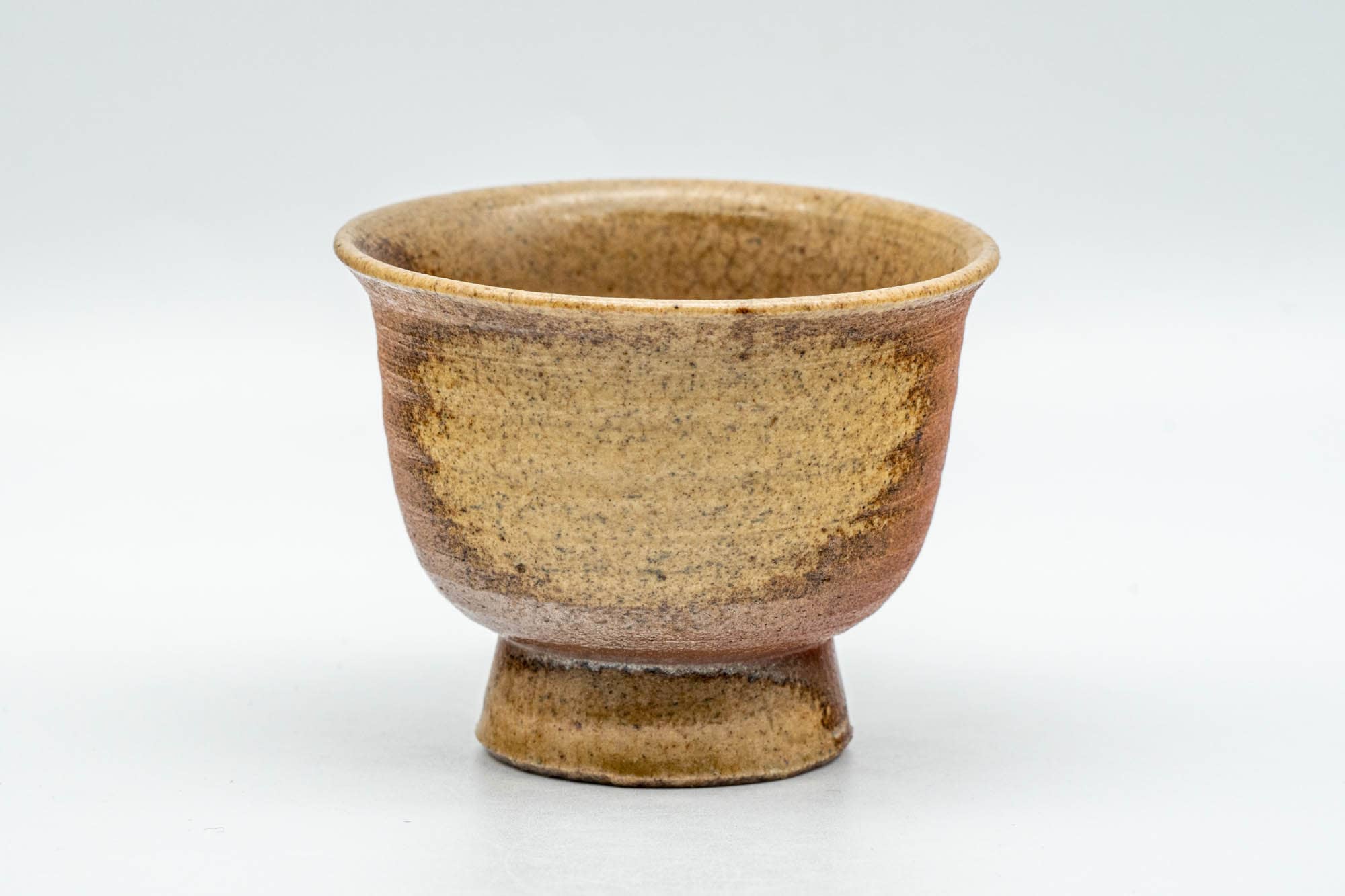 Japanese Teacup - Ash Glazed Shigaraki-yaki Yunomi - 60ml