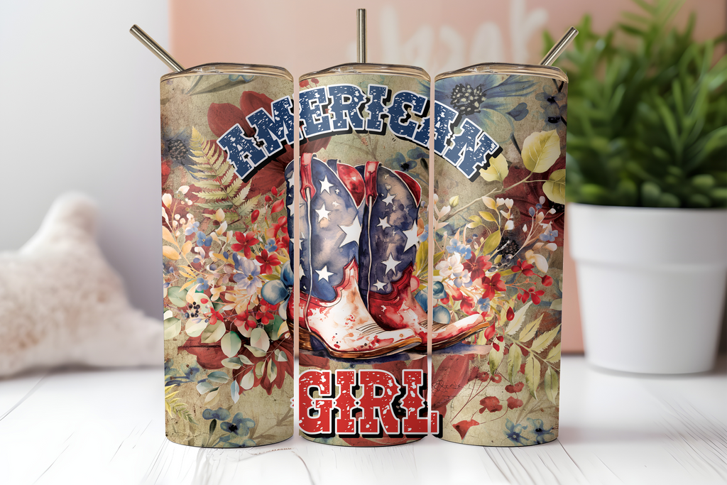 Digital Sublimation Designs - Fourth of July Tumbler Wraps
