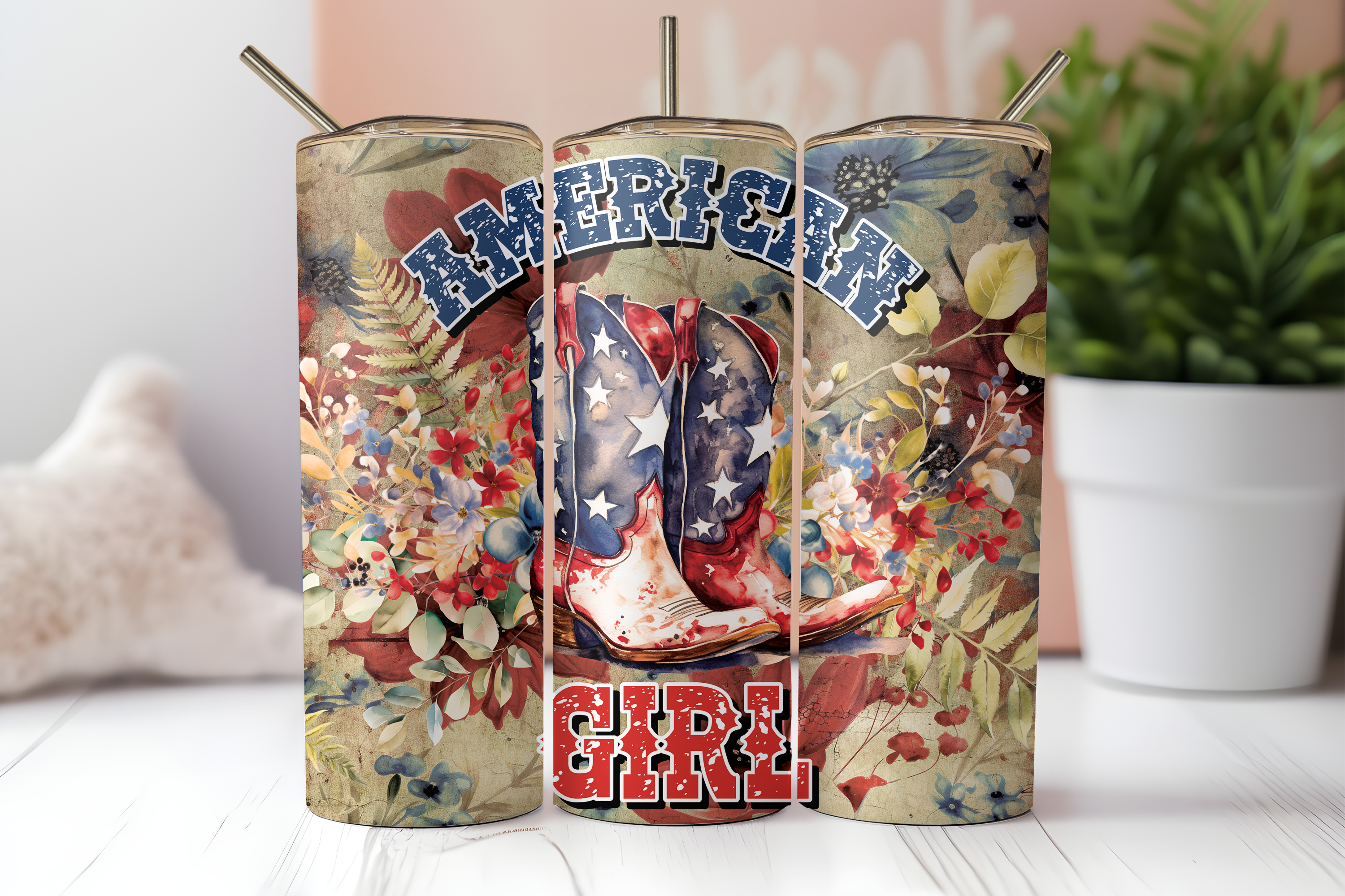 Assorted Ready to Press Sublimation Tumbler Prints (14 Pack) - Fourth of July