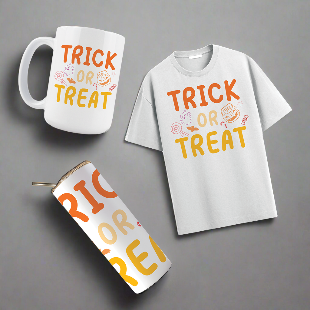 Multi Product Use - Digital Sublimation Designs - Halloween 2025