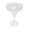 Clear Spiral Margarita Plastic Goblets (14 oz )