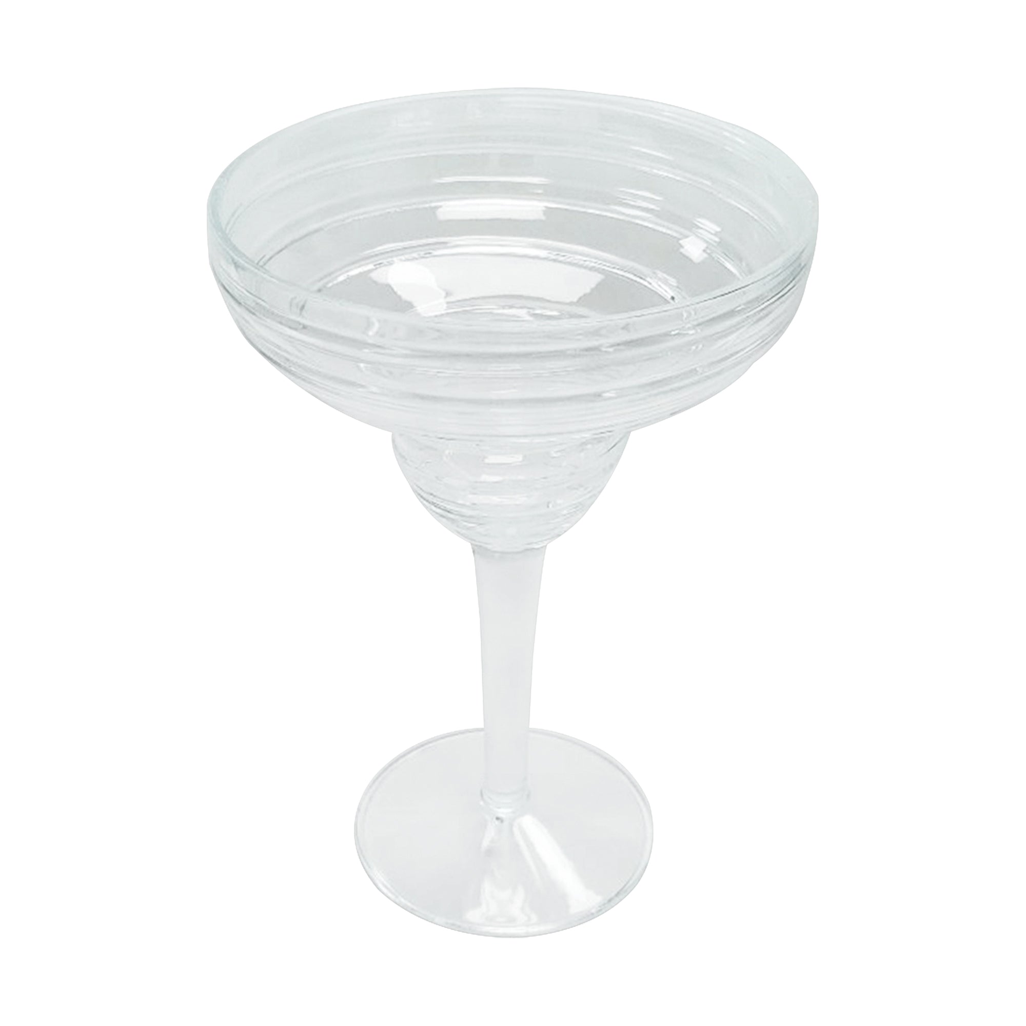 Clear Spiral Margarita Plastic Goblets (14 oz )