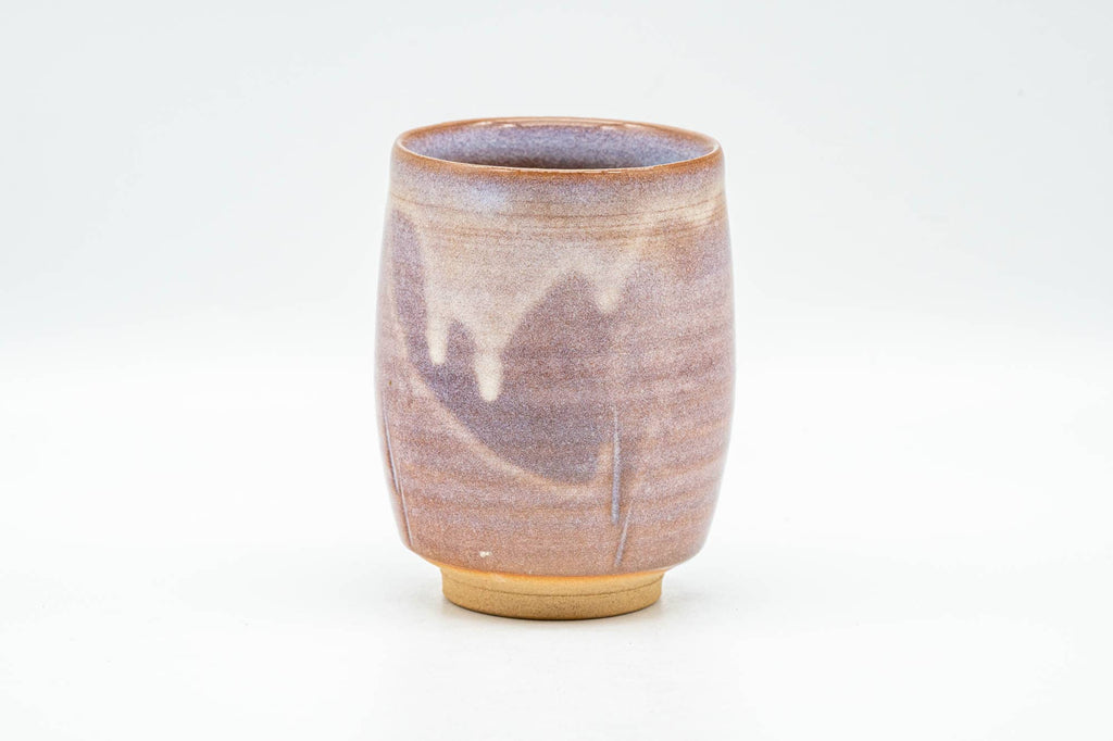 Japanese Teacup - Purple Drip-Glazed Hagi-yaki Yunomi - 140ml
