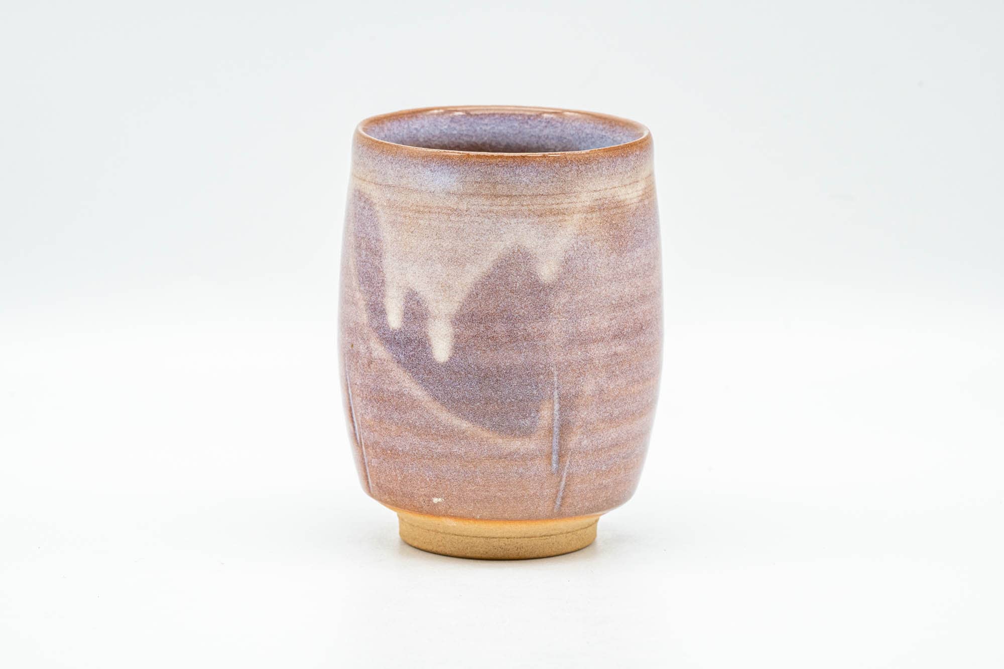 Japanese Teacup - Purple Drip-Glazed Hagi-yaki Yunomi - 140ml