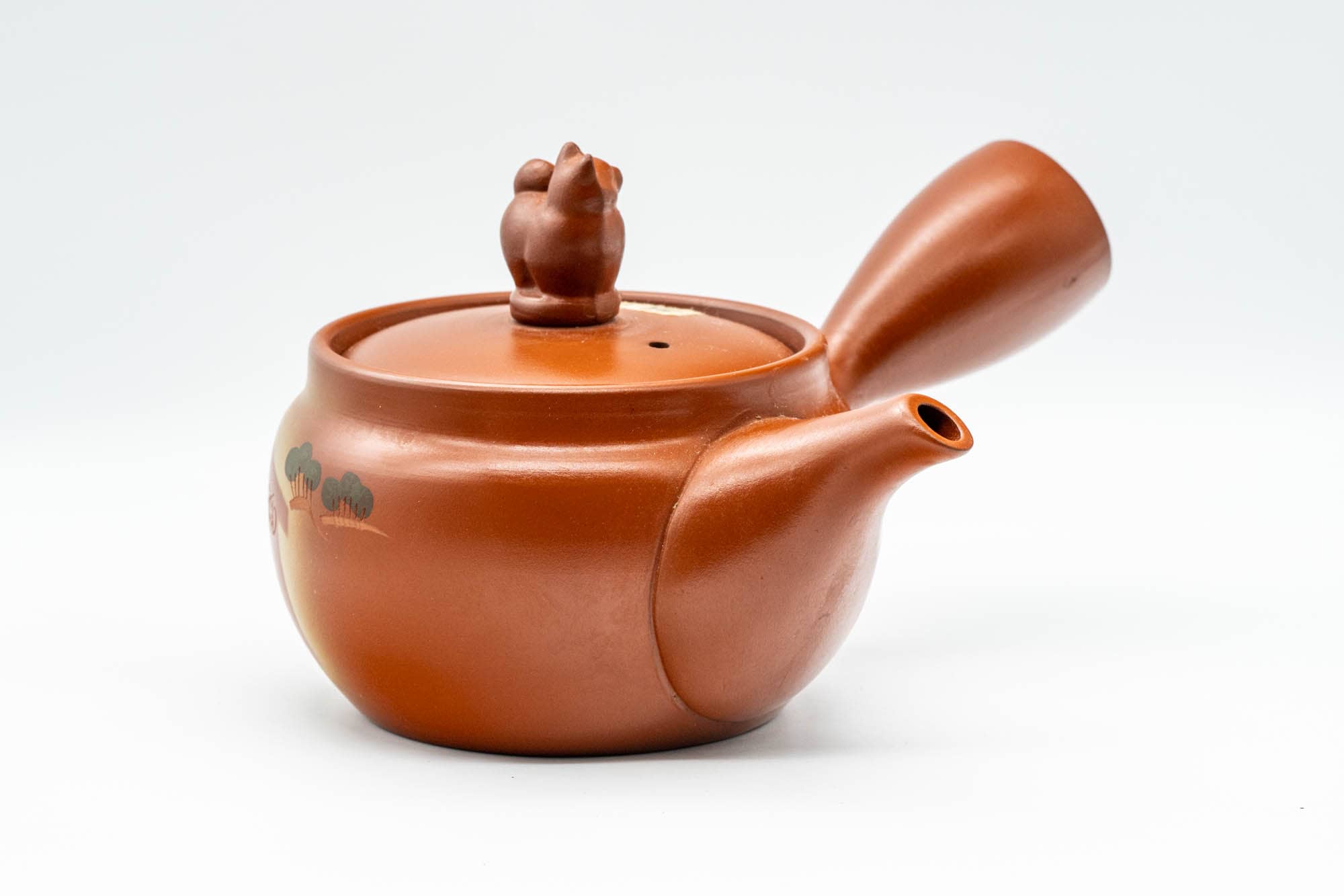 Japanese Kyusu - House Cat Tokoname-yaki Teapot - 330ml