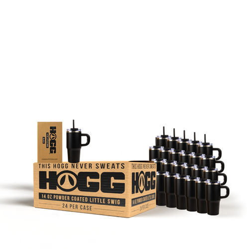 14oz Powder Coated Little Swig Tumbler Case (24 Units)