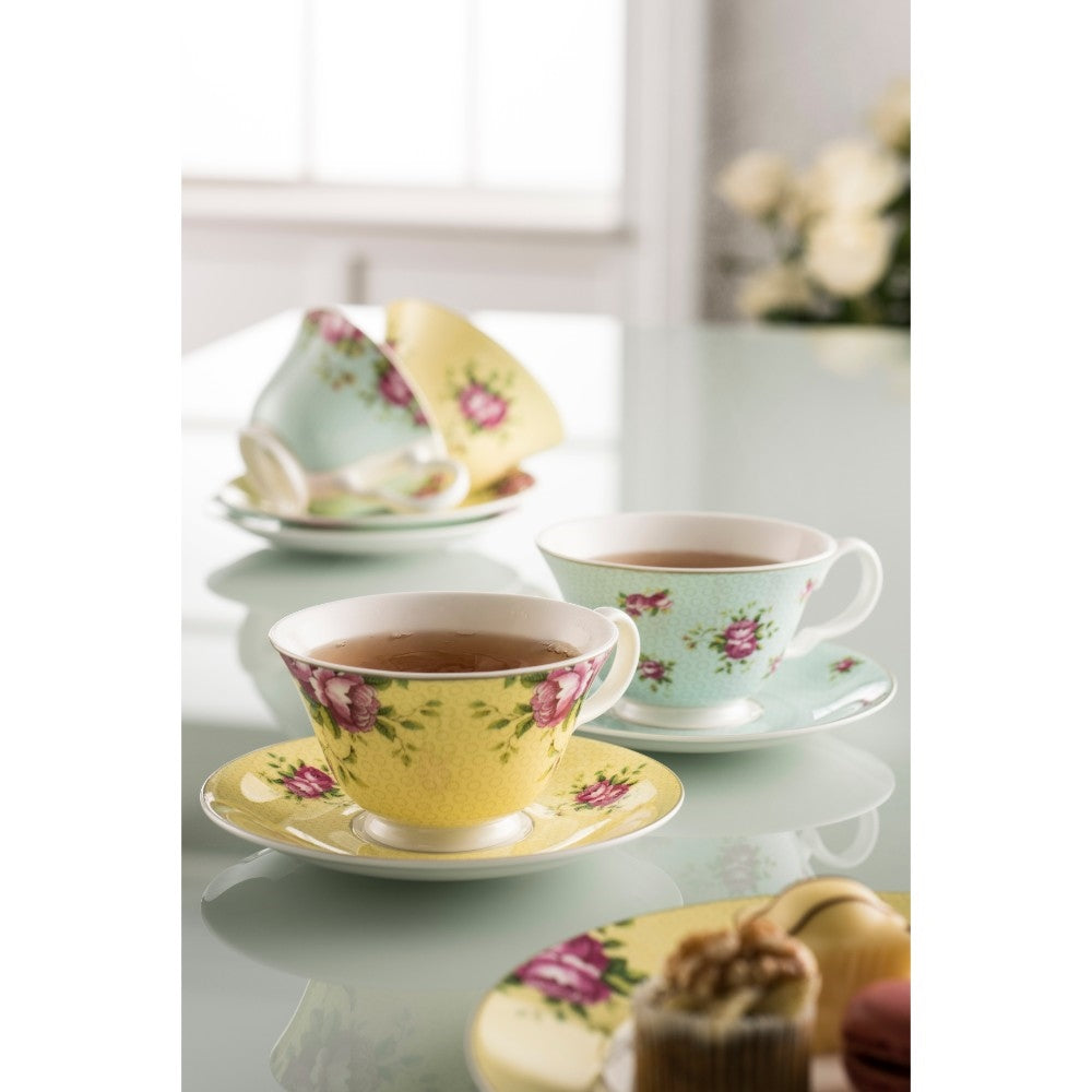 Aynsley Archive Rose Afternoon Teaset 3