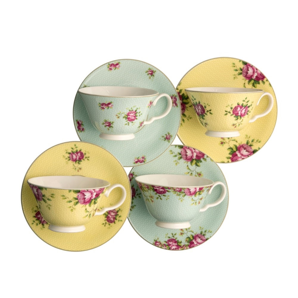 Aynsley Archive Rose Afternoon Teaset 3