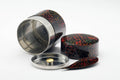 Japanese Chazutsu - 唐塗 Kara-nuri Urushi Lacquer Canister with Tea Scoop - 200ml