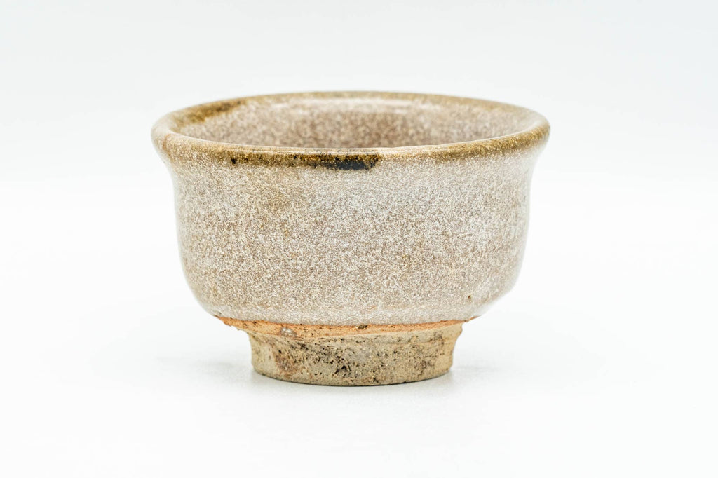 Japanese Teacup - Small Beige Glazed Guinomi - 40ml